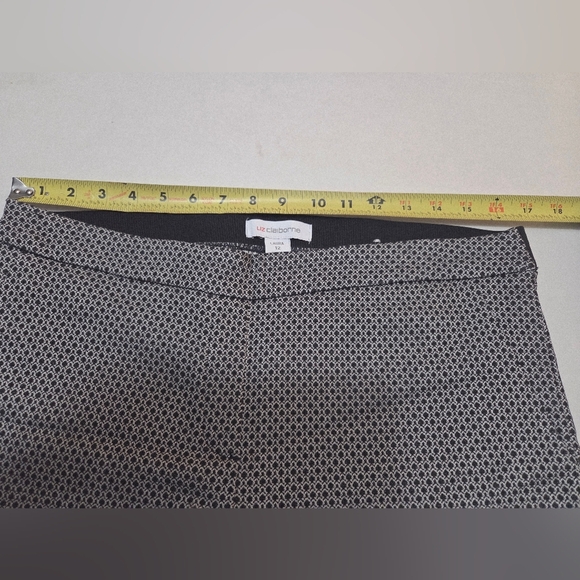 Liz Claiborne Laura Black and White Pants EUC Size 12 - Picture 12 of 13